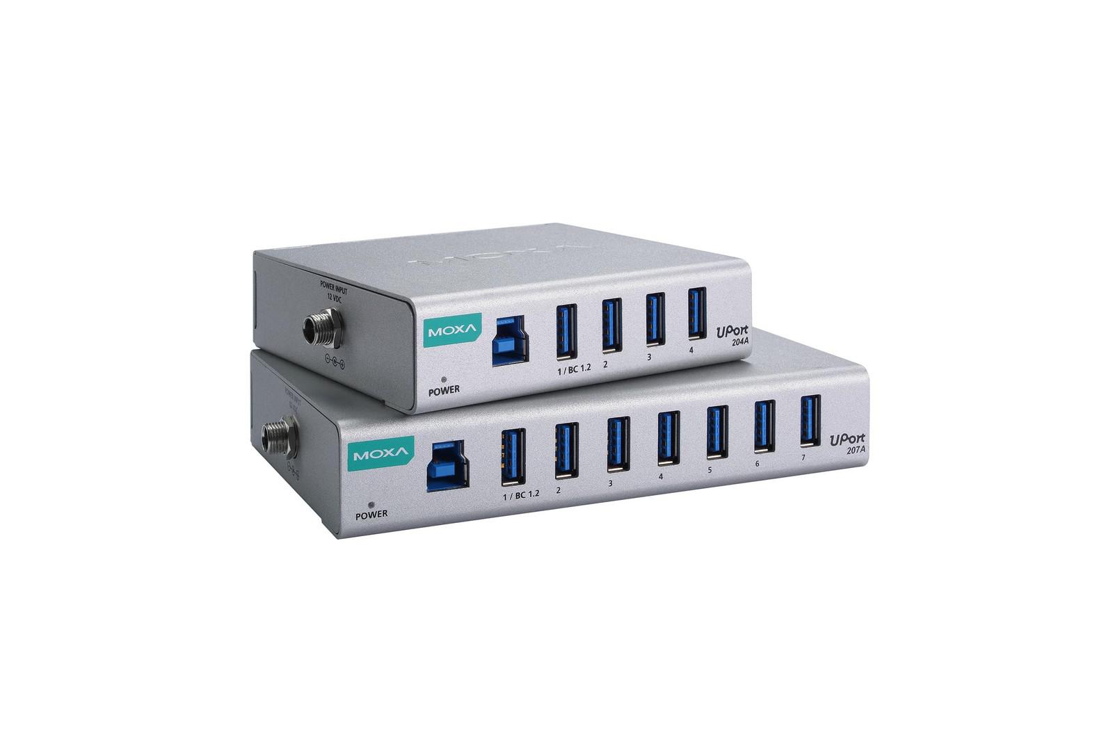 UPort 200A Series 4 and 7-port general-purpose USB 3.2 hubs