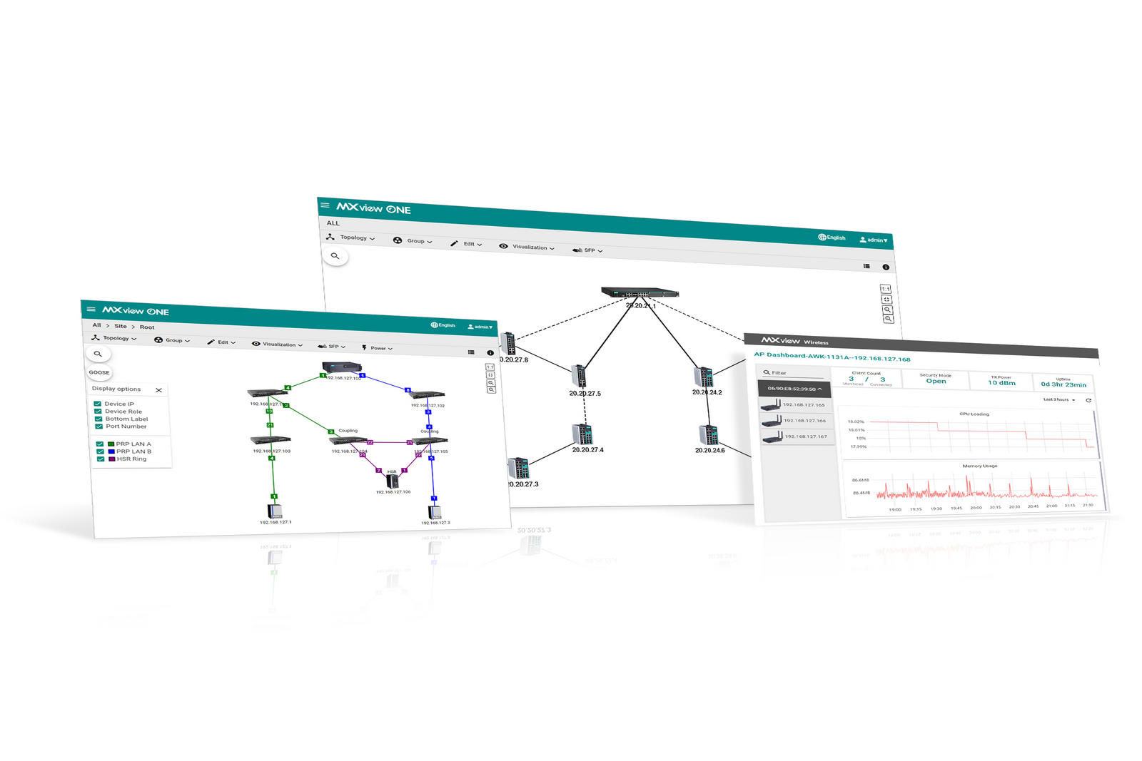 MXview One Series Next-generation industrial network management platform
